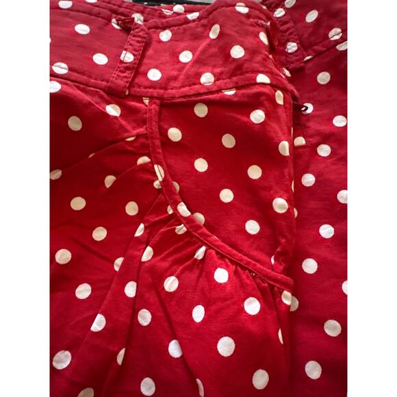 Jay Jays Red Polka Dot Shorts Size 8 - Picture 3 of 4